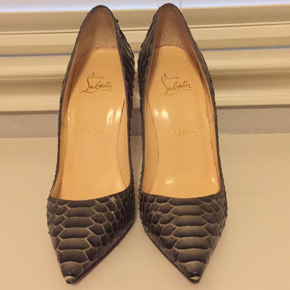 Christian Louboutin Shoes - Christian Louboutin So Kate 120 Python
